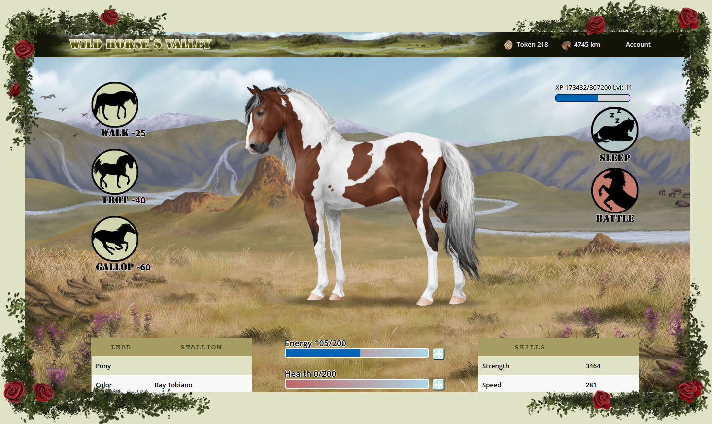 WildHorsesValley © Development Freedom for horses